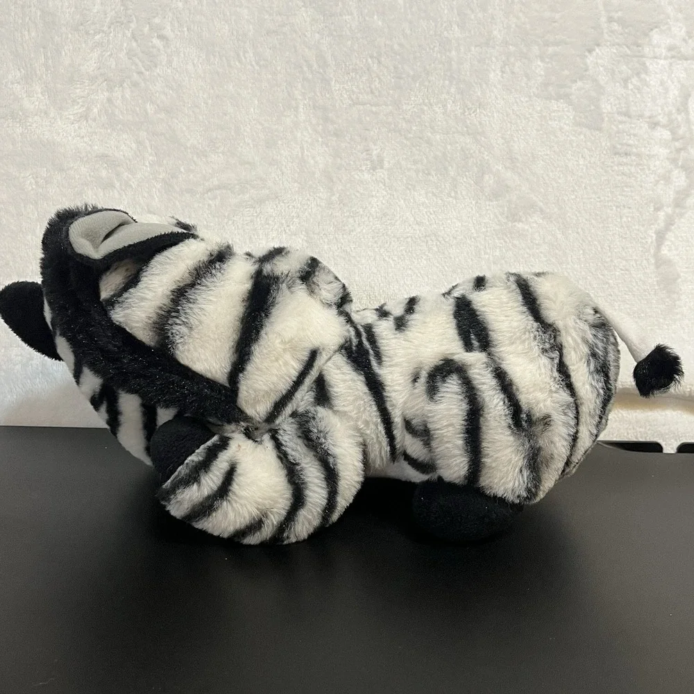 Sleeping Zebra Stuffed Animal Plush 11